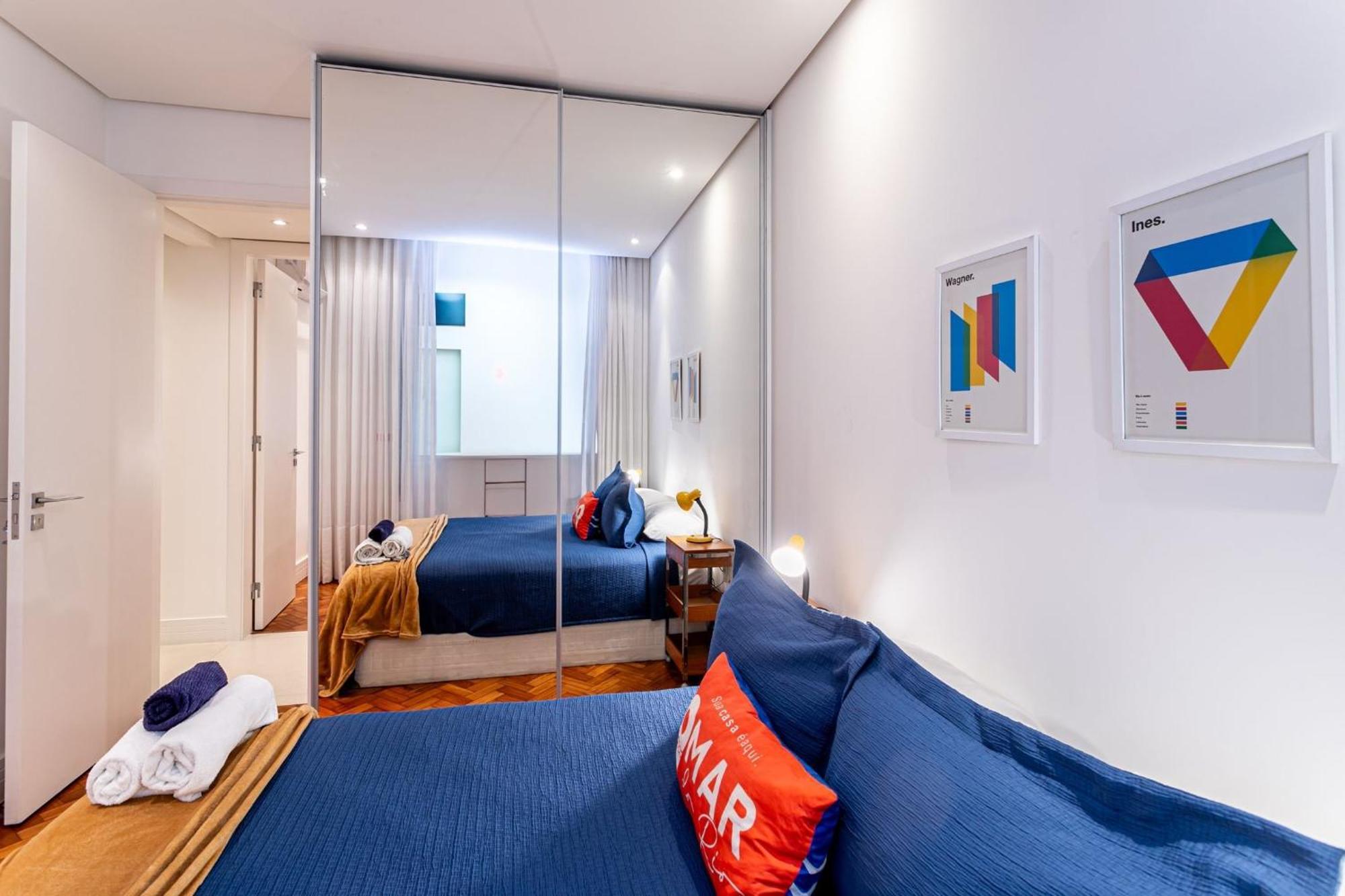 3 Quartos No Leblon A 2 Min. Da | Gsm493/203 Apartamento Rio de Janeiro
